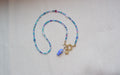 Collier perles Bleu et Violet