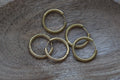 Créoles rondes 21 mm/2,5mm épaisseur